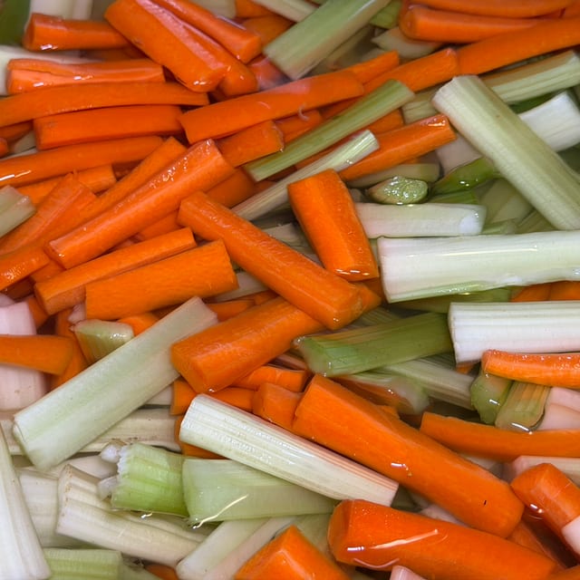 Carrots & Celery.